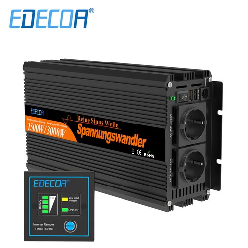 Edecoa inverter 12v 220v - edecoa,