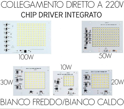 Piastra led con driver - led,