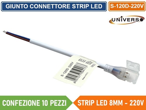 10pz connettore alimentazione - 10pz,
