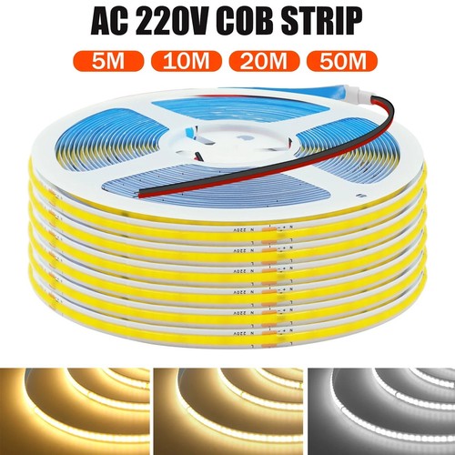 Striscia led 220v cob alta - 220v,
