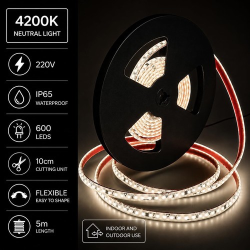 Striscia led 220v diretta - striscia,
