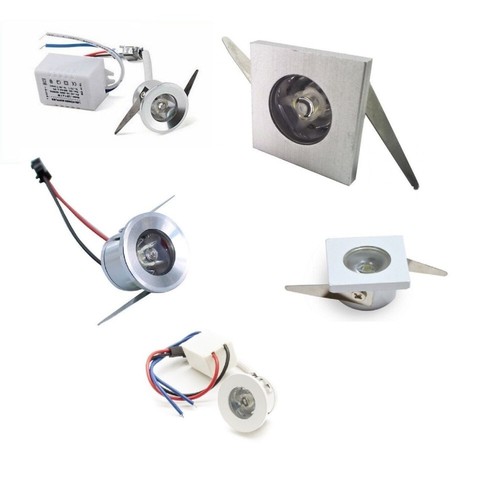 Faretto incasso led - led, 1w