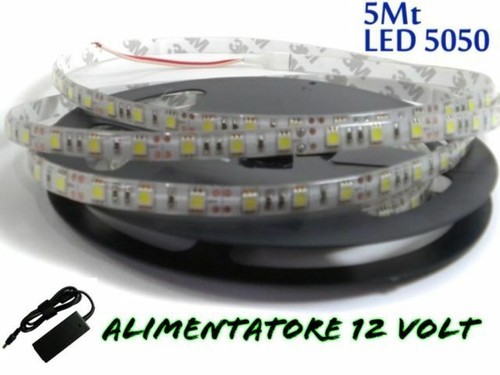 300 led 5050 strip striscia - strip, 5m