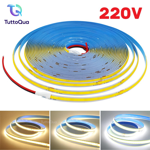 Striscia led 220v cob alta - led,