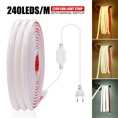 Striscia led cob 220v - 220v, alta
