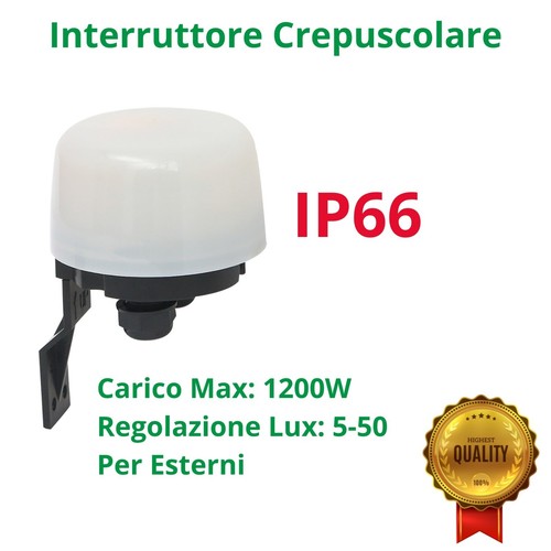Interruttore crepuscolare - interruttore,