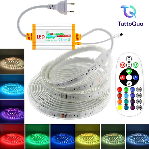 Striscia led 220v misura - led,