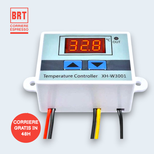 Termostato w3001 220v - termostato, xh-w3001