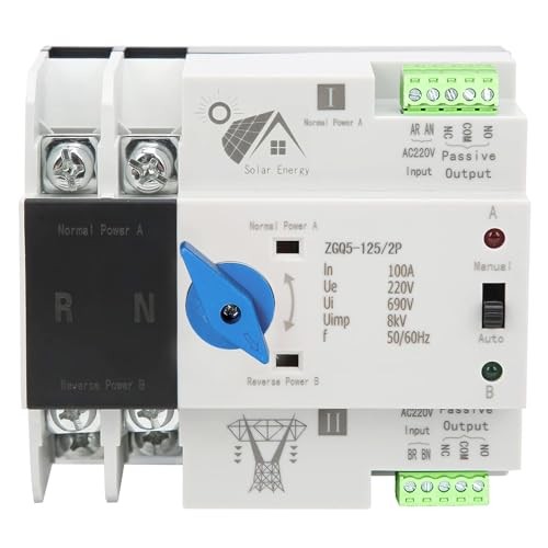 100a ats interruttore di - 2p,