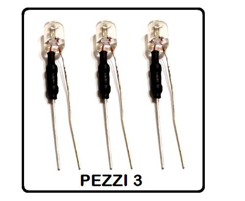 Lampadina neon indicatore - pz, 3