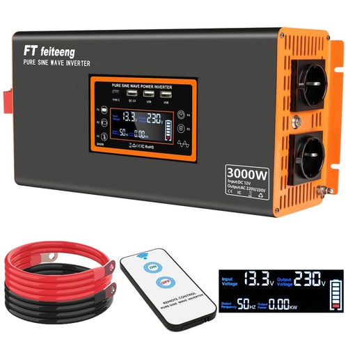 3000w 6000w inverter 12v - 3000w/6000w,