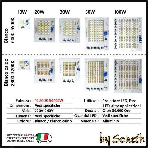 Piastra chip led con driver - led,